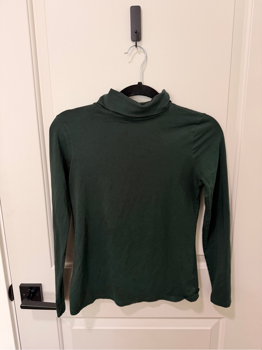 Old Navy Dark Green Long Sleeve Turtleneck Top